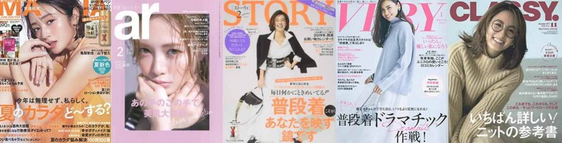 ポタニーニ 雑誌掲載
