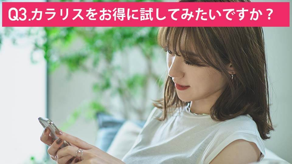 カラリス　質問3