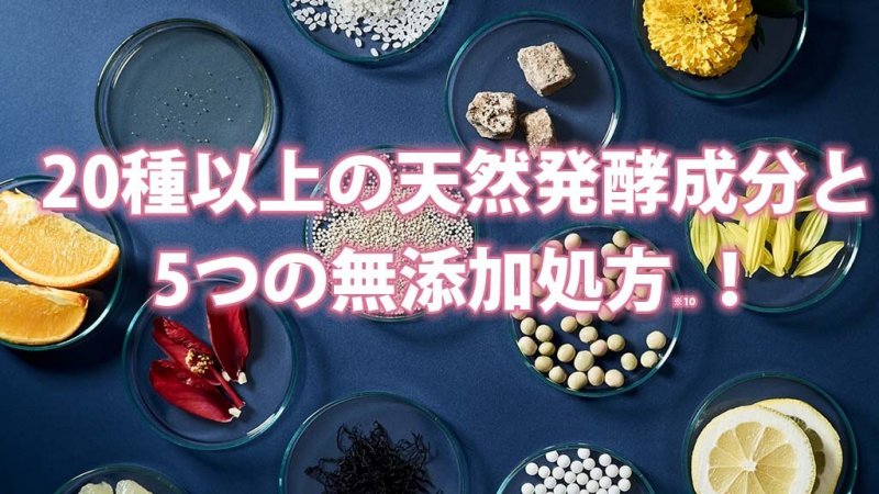 ドクターリセラddep 発酵成分　無添加