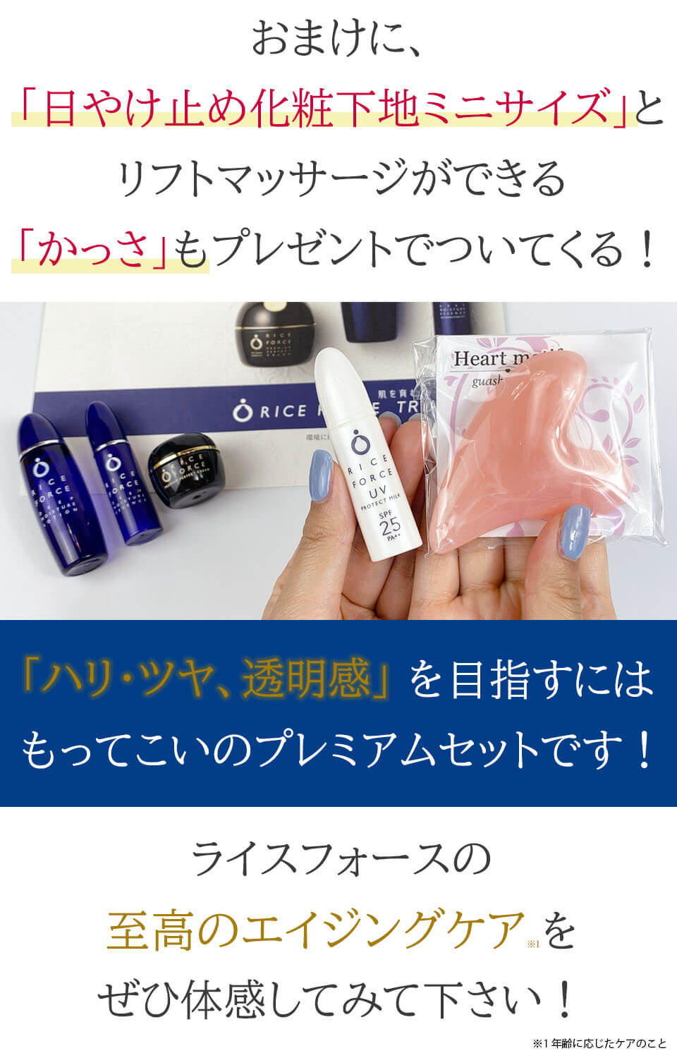 ライスフォース プレミアムトライアルセット