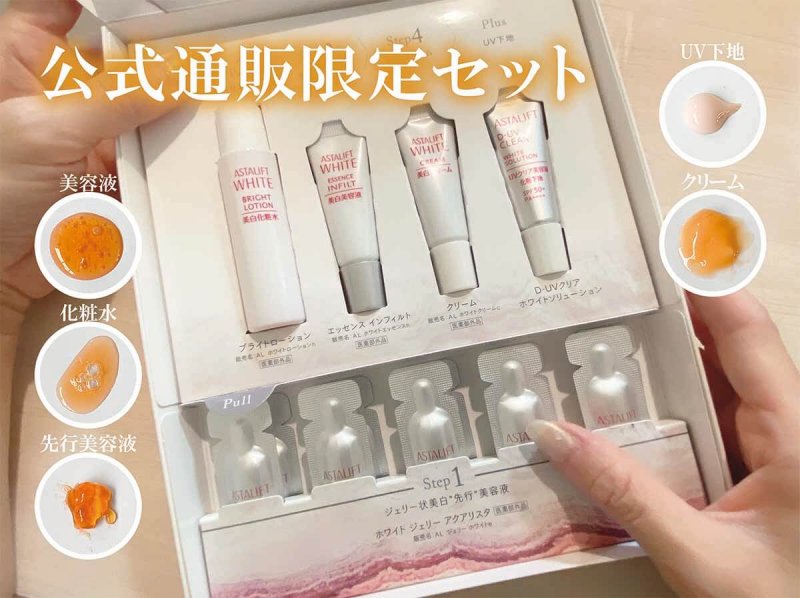 アスタリフトホワイト トライアル 中身